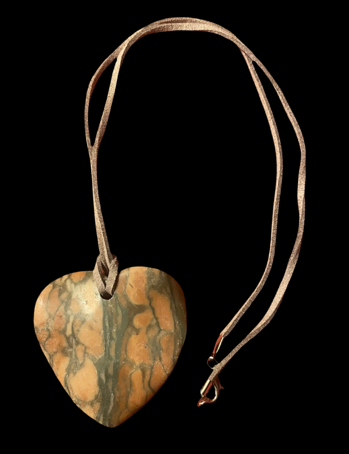 Brecciated Jasper Heart